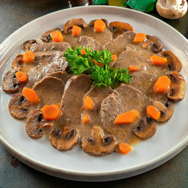 LENGUA CON CHAMPIÑÓN