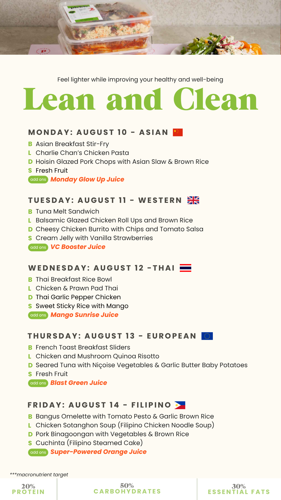 Lean & Clean Meals - Image 2