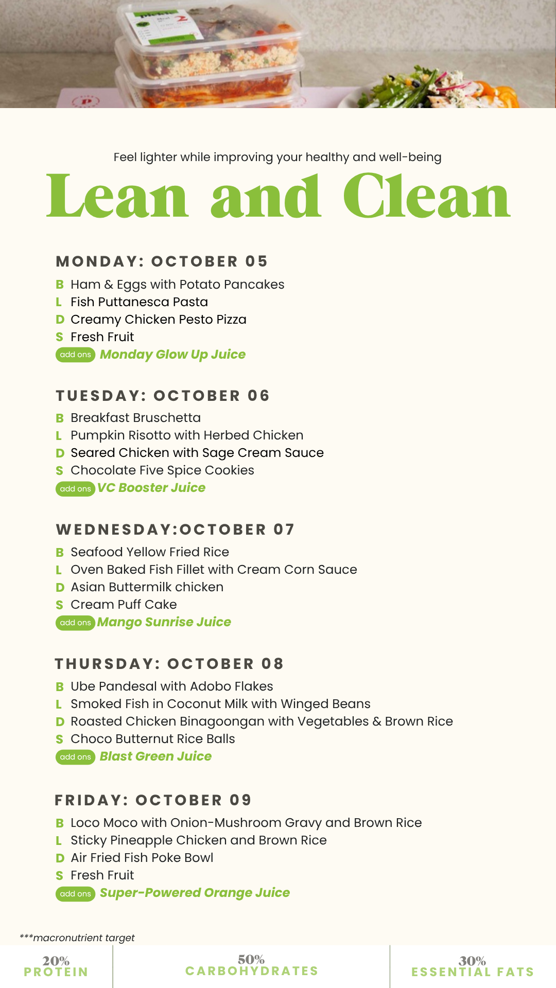 Lean & Clean Meals - Image 2