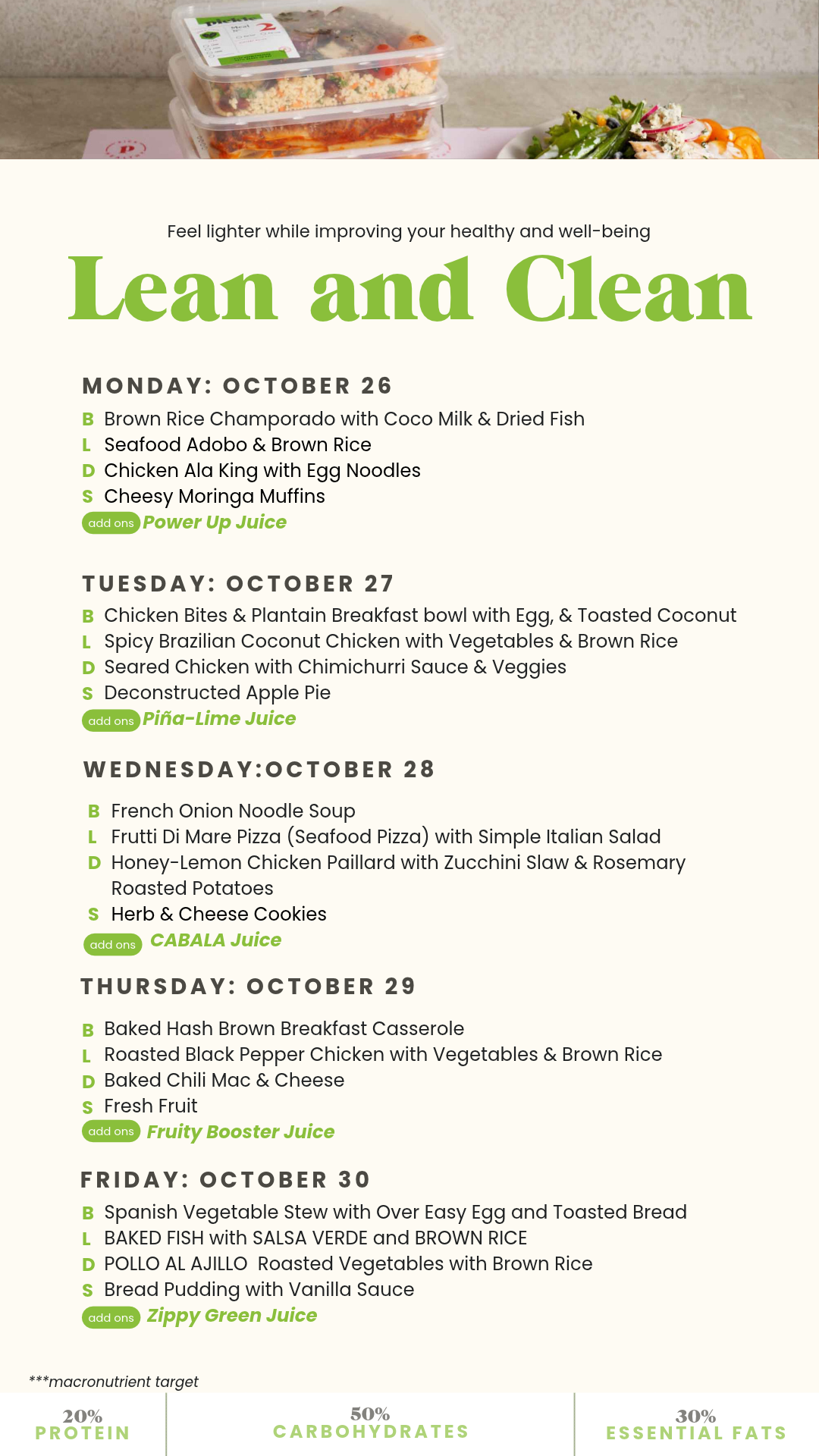 Lean & Clean Meals - Image 2